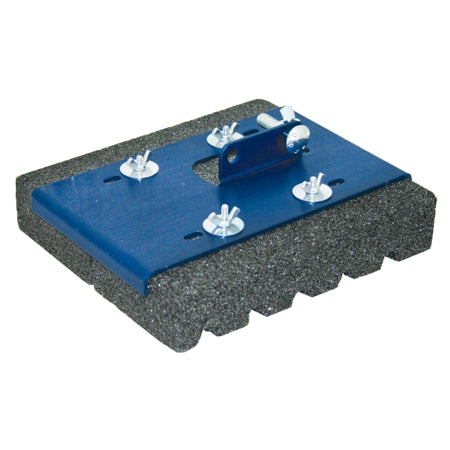 Kraft 8" x 7" Rub Brick Mop W/O Handle - 20 Grit BLACK
