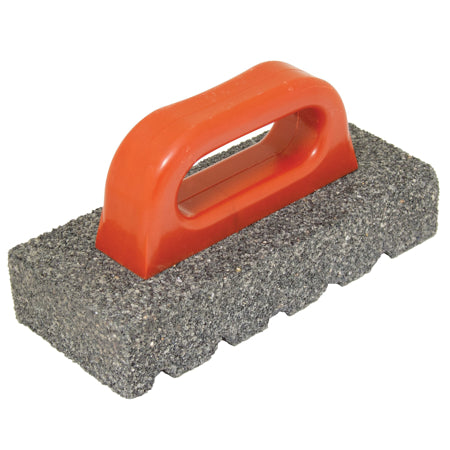Kraft 8" x 3-1/2" x 1-1/2" Rub Brick with Handle - 20 Grit