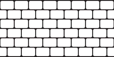 Cobblestone (Original Paper) concrete stencil pattern