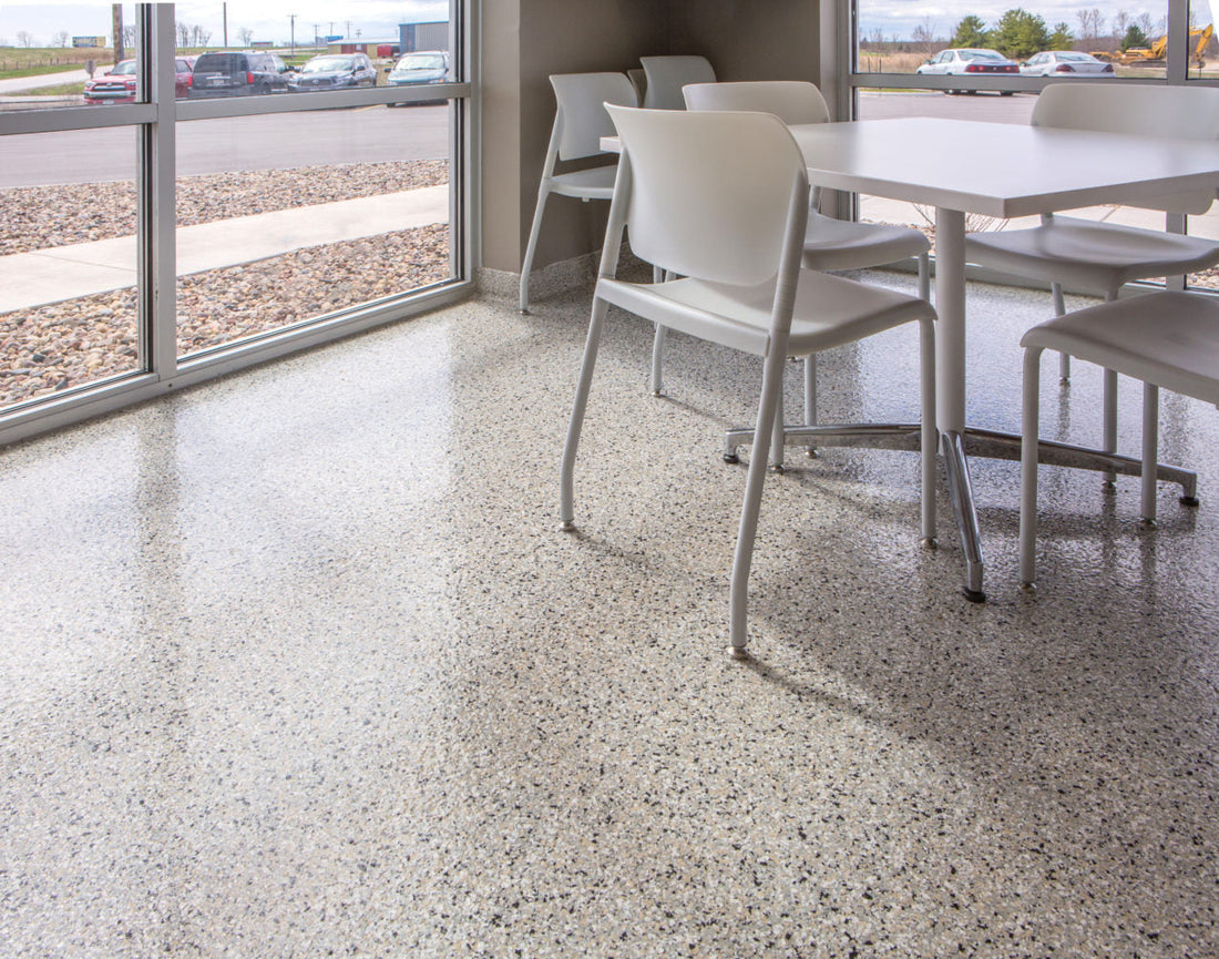 Installing Flake Floors for Colder Weather