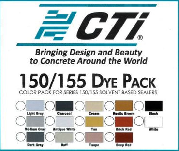 Solvent Dye Pack for 150