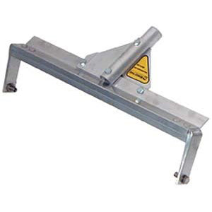 18" Heavy-Duty Spiked Roller Aluminum Frame with 3/8" Stainless Steel Axle