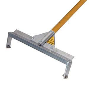 18" Heavy-Duty Spiked Roller Aluminum Frame with 3/8" Stainless Steel Axle