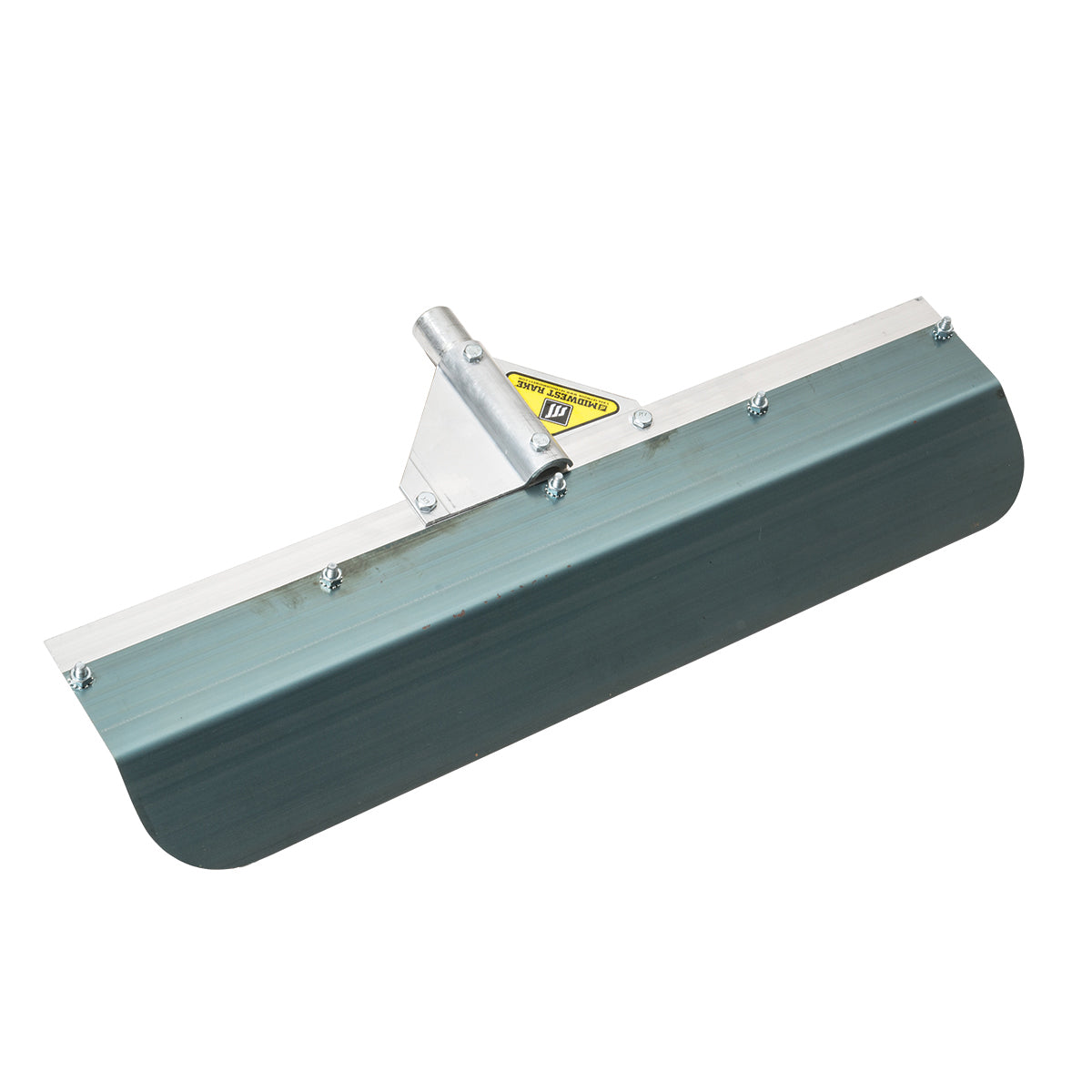 24" Round Edge Flexible Blade Smoother, Threaded Handle Adapter
