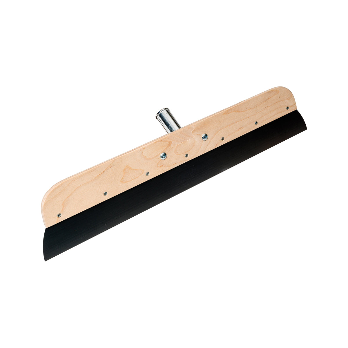 22" Smoother/Spreader, 23-1/2" Blade with Wood Frame, Threaded Handle Adapter