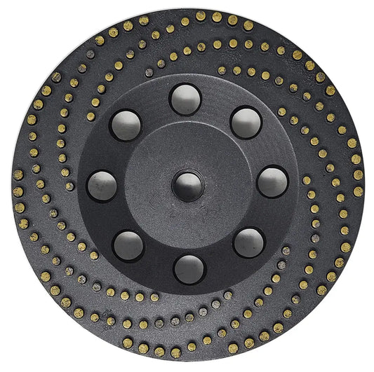 5" METAL DOT SWIRL CUP WHEEL