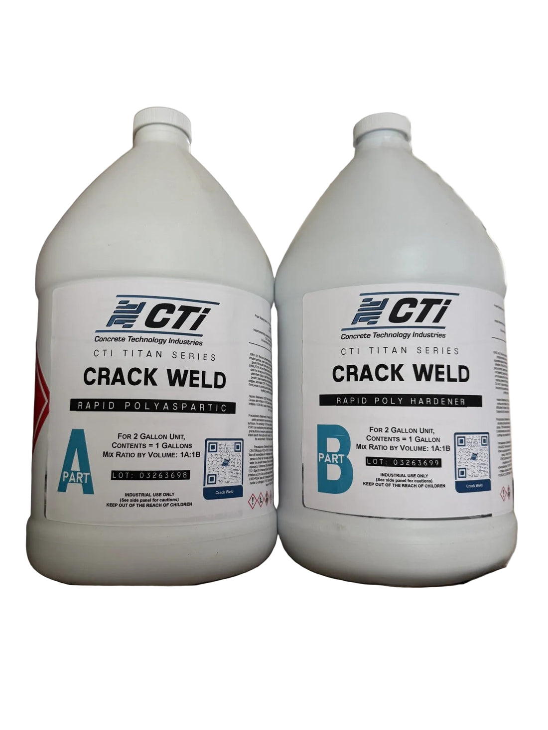 Titan Series - CRACK WELD POLY (2 GAL KIT) – Concrete Technology Industries