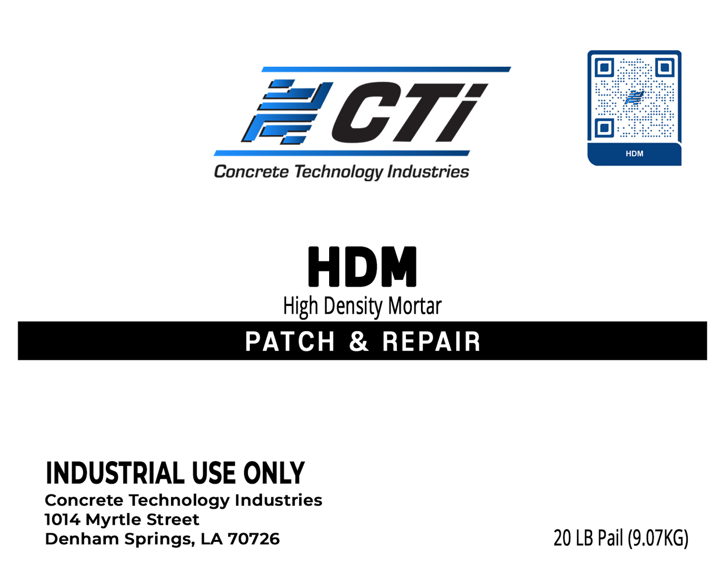 HDM CONCRETE PATCH & REPAIR (2 GAL)
