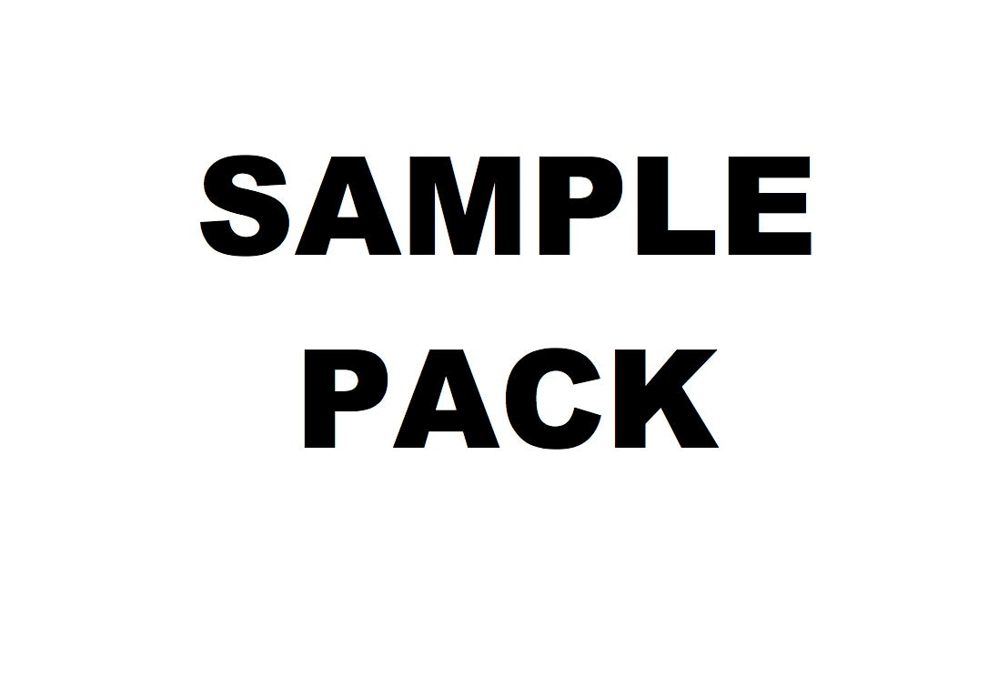 Sample Pack concrete stencil pattern